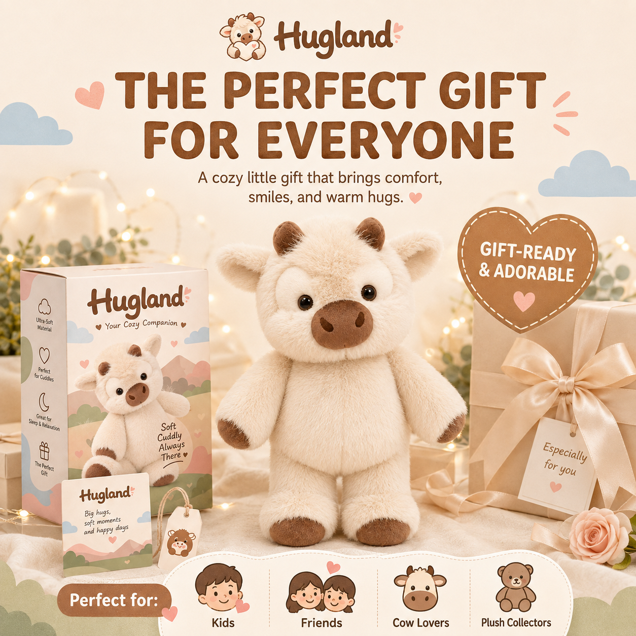 Hugland™ Cuddle Cow