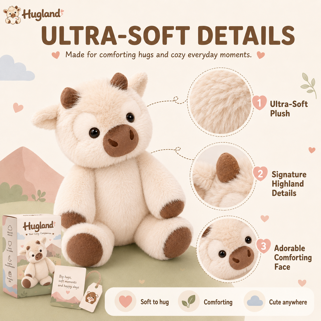 Hugland™ Cuddle Cow