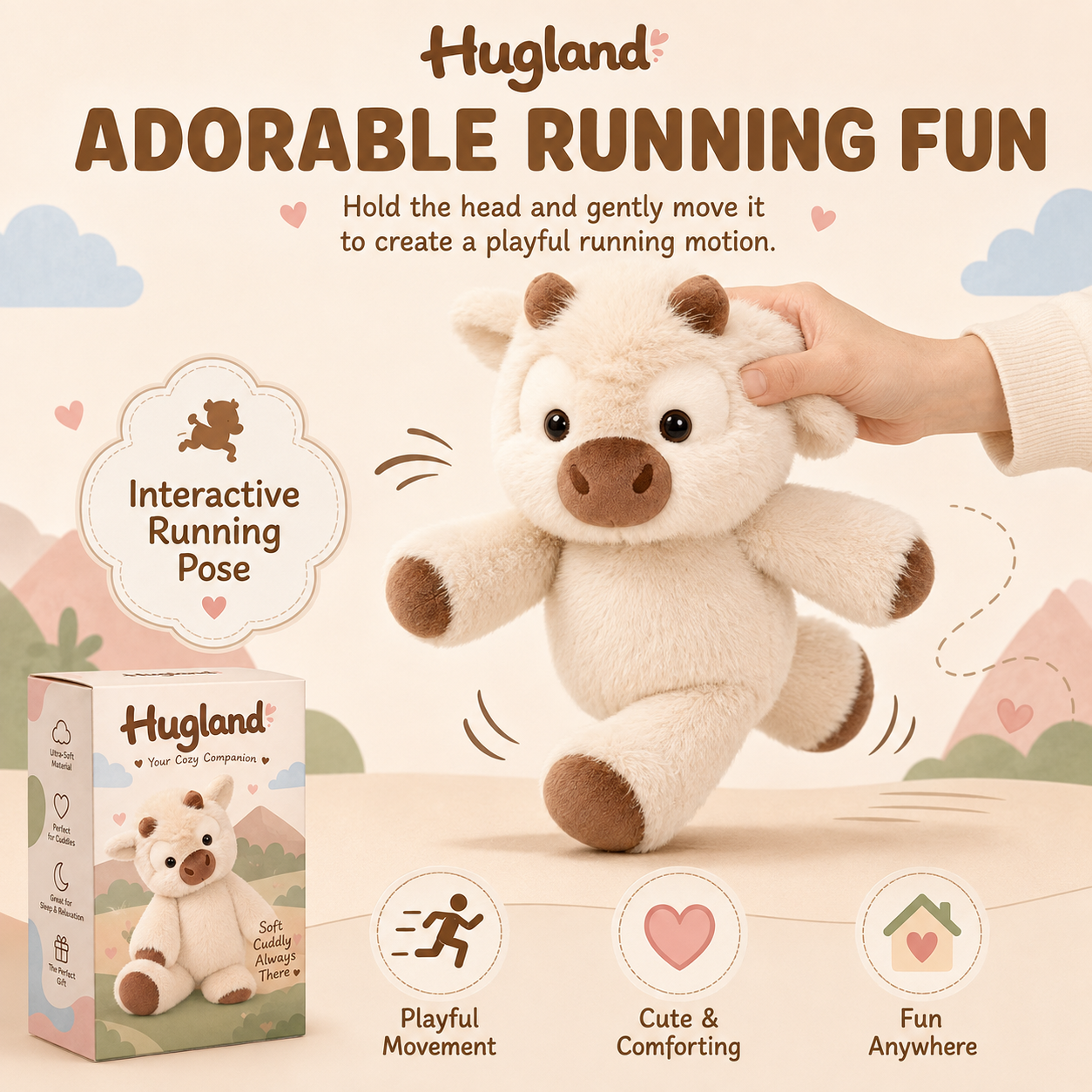 Hugland™ Cuddle Cow